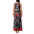 Personalized St Kilda Saints Tank Maxi Dress Aboriginal Dot Painting Graffiti Style