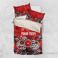 Personalized Sydney Swans Bedding Set Aboriginal Dot Painting Graffiti Style
