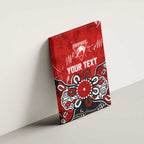 Personalized Sydney Swans Canvas Wall Art Aboriginal Dot Painting Graffiti Style