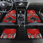 Personalized Sydney Swans Car Mats Aboriginal Dot Painting Graffiti Style
