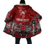 Personalized Sydney Swans Cloak Aboriginal Dot Painting Graffiti Style