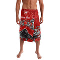 Personalized Sydney Swans Lavalava Aboriginal Dot Painting Graffiti Style