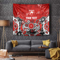 Personalized Sydney Swans Tapestry Aboriginal Dot Painting Graffiti Style
