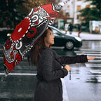 Personalized Sydney Swans Umbrella Aboriginal Dot Painting Graffiti Style