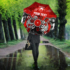 Personalized Sydney Swans Umbrella Aboriginal Dot Painting Graffiti Style