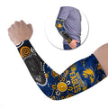 Personalized West Coast Eagles Arm Sleeves Aboriginal Dot Painting Graffiti Style