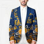 Personalized West Coast Eagles Blazer Aboriginal Dot Painting Graffiti Style