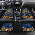 Personalized West Coast Eagles Car Mats Aboriginal Dot Painting Graffiti Style