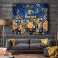 Personalized West Coast Eagles Tapestry Aboriginal Dot Painting Graffiti Style