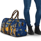 Personalized West Coast Eagles Travel Bag Aboriginal Dot Painting Graffiti Style