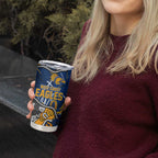 Personalized West Coast Eagles Tumbler Cup Aboriginal Dot Painting Graffiti Style