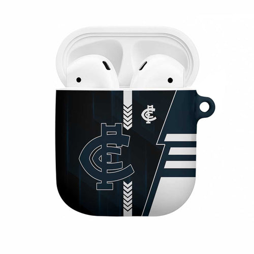Carlton Blues AirPods Case Modern Geometric Sports Graphic Style
