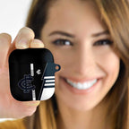 Carlton Blues AirPods Case Modern Geometric Sports Graphic Style