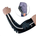 Personalized Carlton Blues Arm Sleeves Modern Geometric Sports Graphic Style