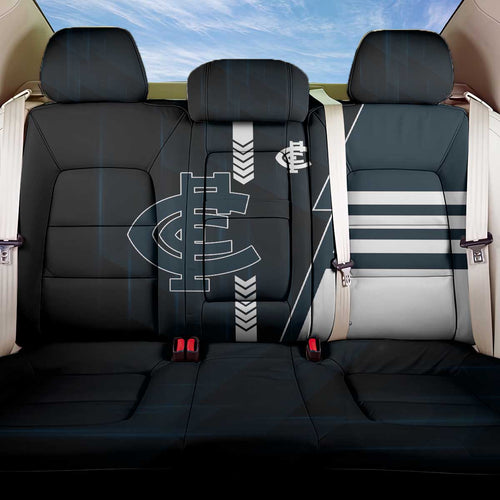 Carlton Blues Back Car Seat Cover Modern Geometric Sports Graphic Style