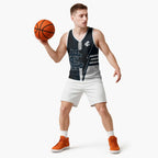 Personalized Carlton Blues Basketball Jersey Modern Geometric Sports Graphic Style