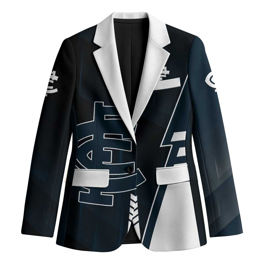 Personalized Carlton Blues Blazer Modern Geometric Sports Graphic Style