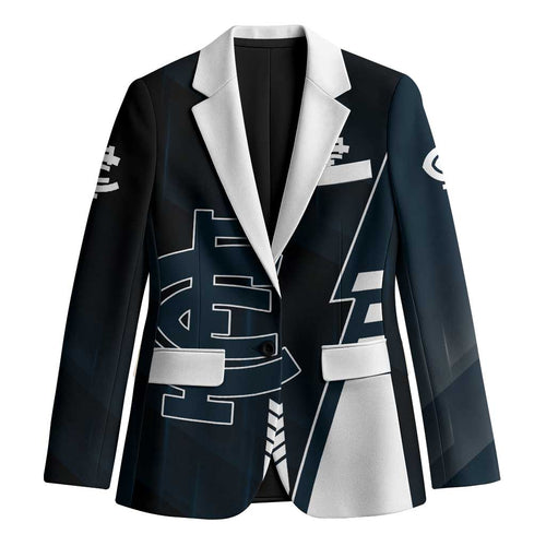 Personalized Carlton Blues Blazer Modern Geometric Sports Graphic Style