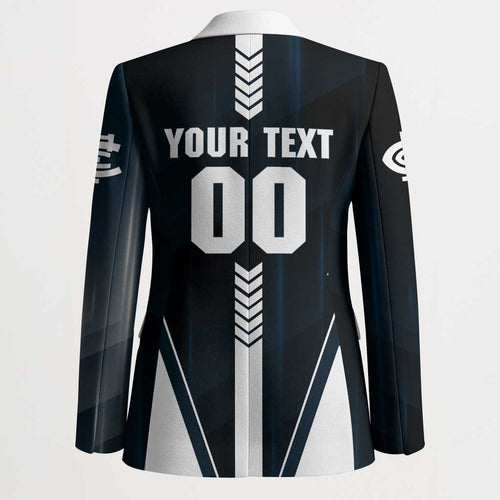 Personalized Carlton Blues Blazer Modern Geometric Sports Graphic Style