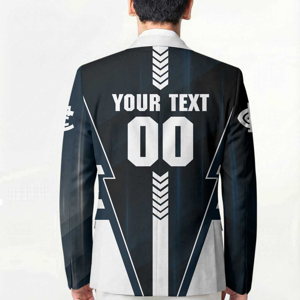 Personalized Carlton Blues Blazer Modern Geometric Sports Graphic Style