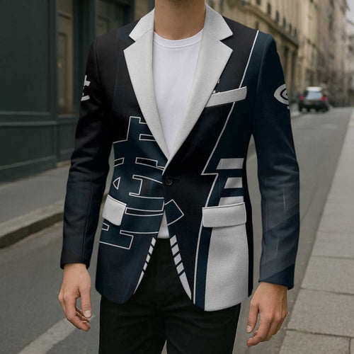Personalized Carlton Blues Blazer Modern Geometric Sports Graphic Style