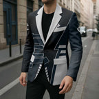 Personalized Carlton Blues Blazer Modern Geometric Sports Graphic Style