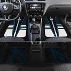 Personalized Carlton Blues Car Mats Modern Geometric Sports Graphic Style