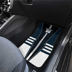 Personalized Carlton Blues Car Mats Modern Geometric Sports Graphic Style