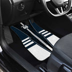 Personalized Carlton Blues Car Mats Modern Geometric Sports Graphic Style