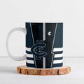 Personalized Carlton Blues Ceramic Mug Modern Geometric Sports Graphic Style