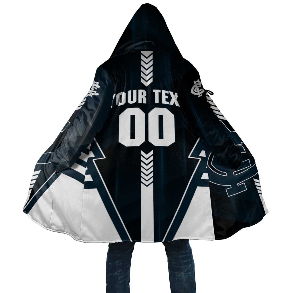 Personalized Carlton Blues Cloak Modern Geometric Sports Graphic Style