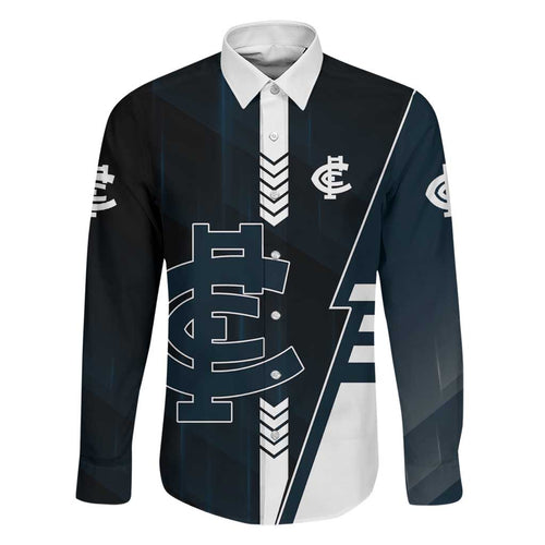 Personalized Carlton Blues Family Matching Summer Maxi Dress and Hawaiian Shirt Modern Geometric Sports Graphic Style