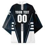 Personalized Carlton Blues Kimono Modern Geometric Sports Graphic Style