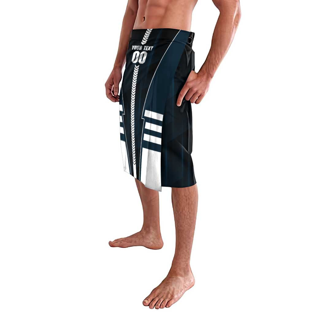 Personalized Carlton Blues Lavalava Modern Geometric Sports Graphic Style