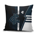 Carlton Blues Pillow Cover Modern Geometric Sports Graphic Style