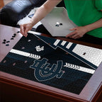 Carlton Blues Puzzle Modern Geometric Sports Graphic Style