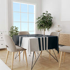 Carlton Blues Tablecloth Modern Geometric Sports Graphic Style