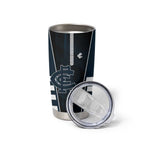 Personalized Carlton Blues Tumbler Cup Modern Geometric Sports Graphic Style