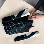 Carlton Blues Umbrella Modern Geometric Sports Graphic Style