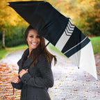 Carlton Blues Umbrella Modern Geometric Sports Graphic Style