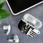 Collingwood Magpies AirPods Case Modern Geometric Sports Graphic Style