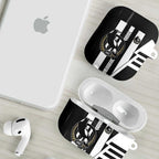 Collingwood Magpies AirPods Case Modern Geometric Sports Graphic Style