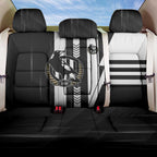 Collingwood Magpies Back Car Seat Cover Modern Geometric Sports Graphic Style