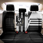 Collingwood Magpies Back Car Seat Cover Modern Geometric Sports Graphic Style