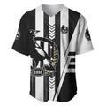 Personalized Collingwood Magpies Baseball Jersey Modern Geometric Sports Graphic Style