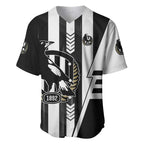 Personalized Collingwood Magpies Baseball Jersey Modern Geometric Sports Graphic Style