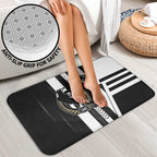 Collingwood Magpies Bathroom Set Modern Geometric Sports Graphic Style