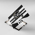 Collingwood Magpies Canvas Wall Art Modern Geometric Sports Graphic Style