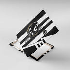 Collingwood Magpies Canvas Wall Art Modern Geometric Sports Graphic Style