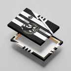 Collingwood Magpies Canvas Wall Art Modern Geometric Sports Graphic Style